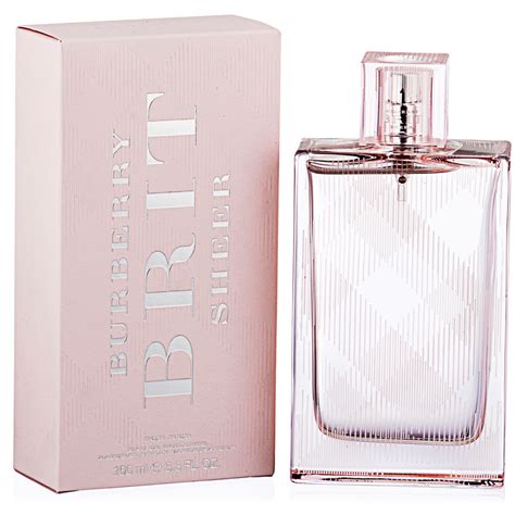 burberry brit sheer 香水|Burberry Brit sheer 2007.